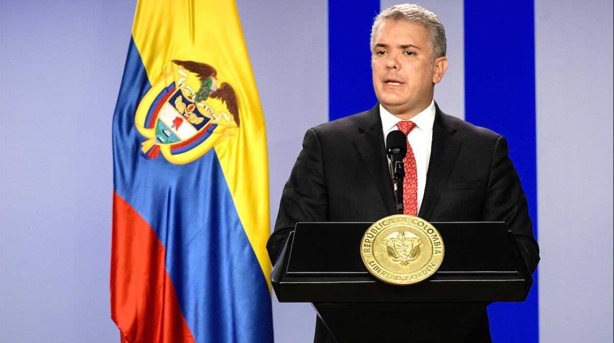 Iván Duque, Presidente de la República.