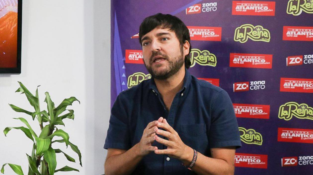 El Alcalde de Barranquilla, Jaime Pumarejo.