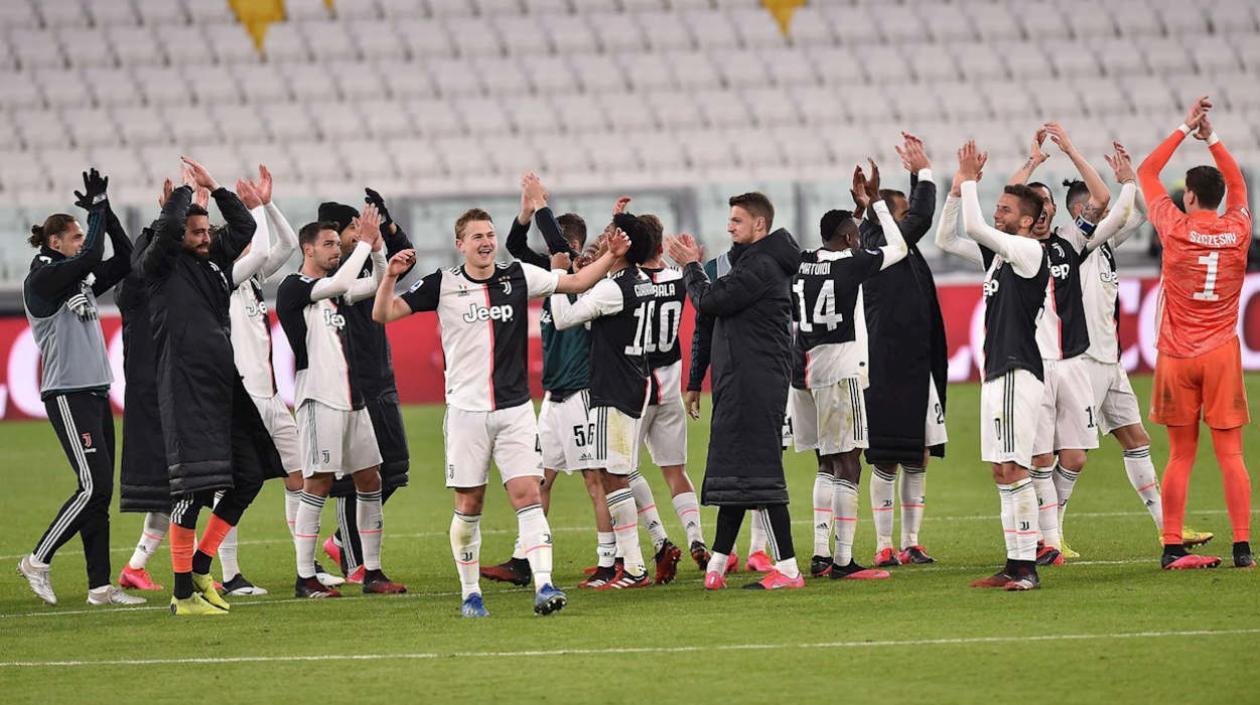 Jugadores de la Juventus. 