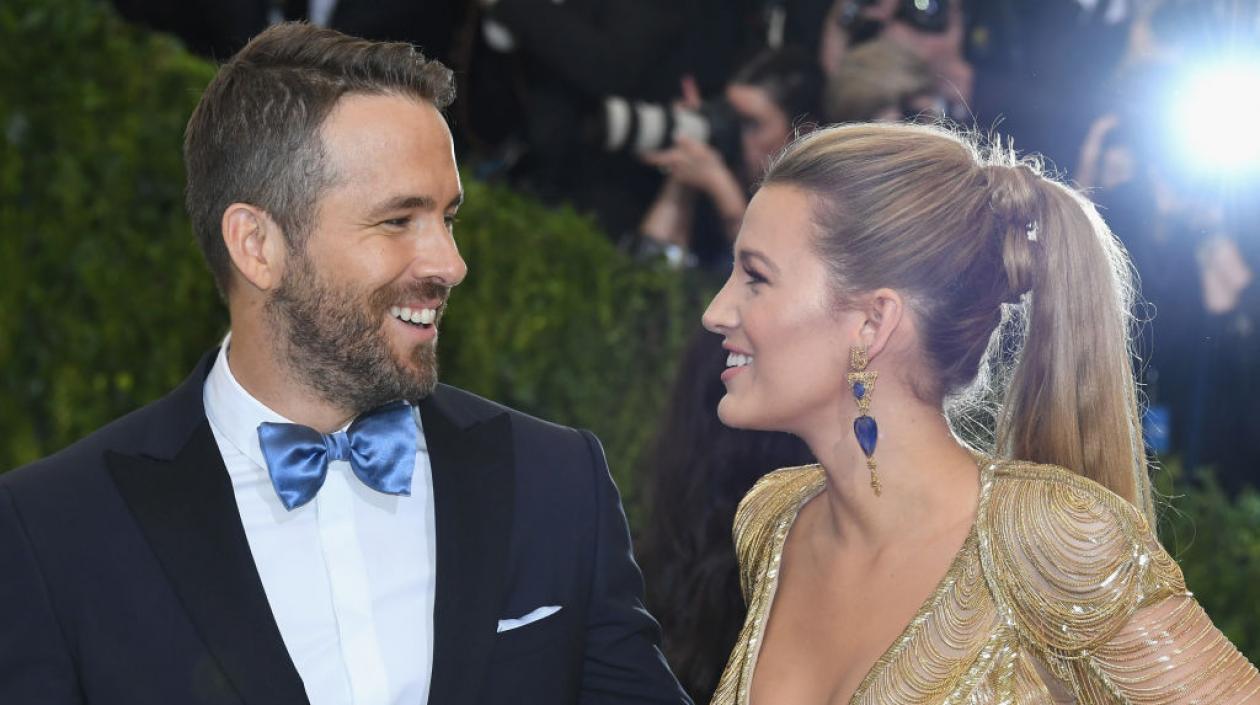 La pareja de actores Ryan Reynolds y Blake Lively.