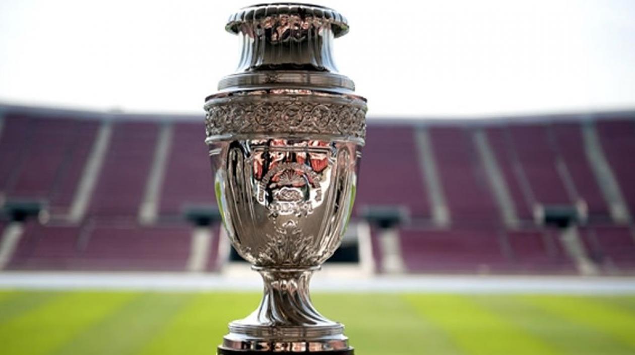 Trofeo de la Copa América. 