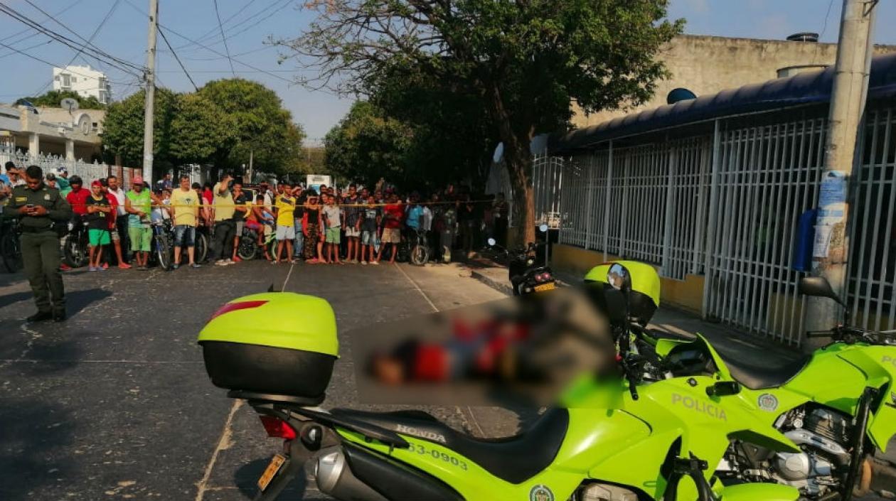 Lugar de los hechos.