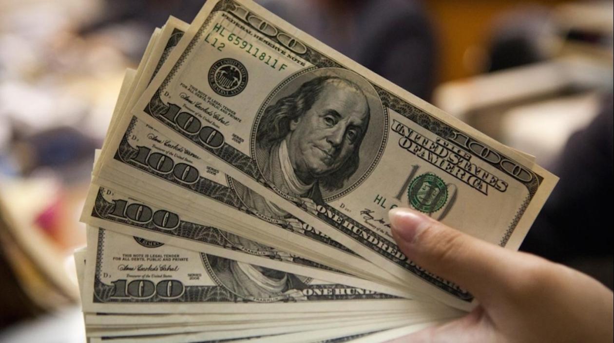 El precio del dólar cerró este miércoles en 4.158 pesos.