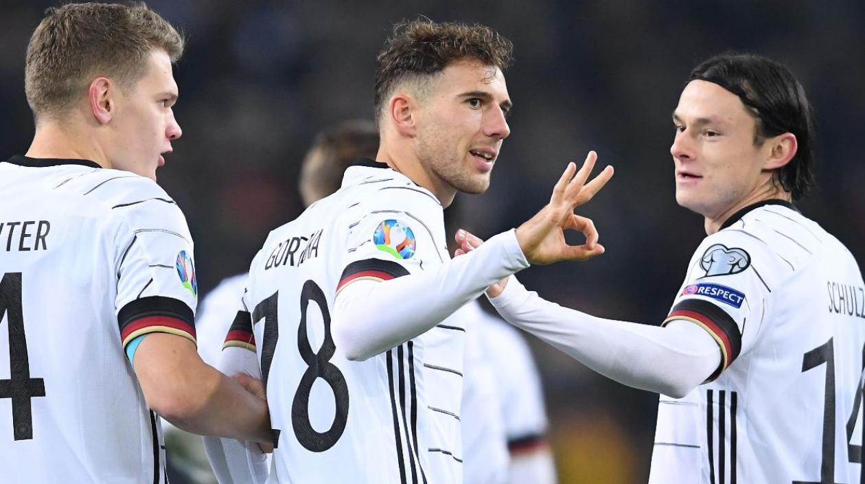 Jugadores de la Selección Alemania. 