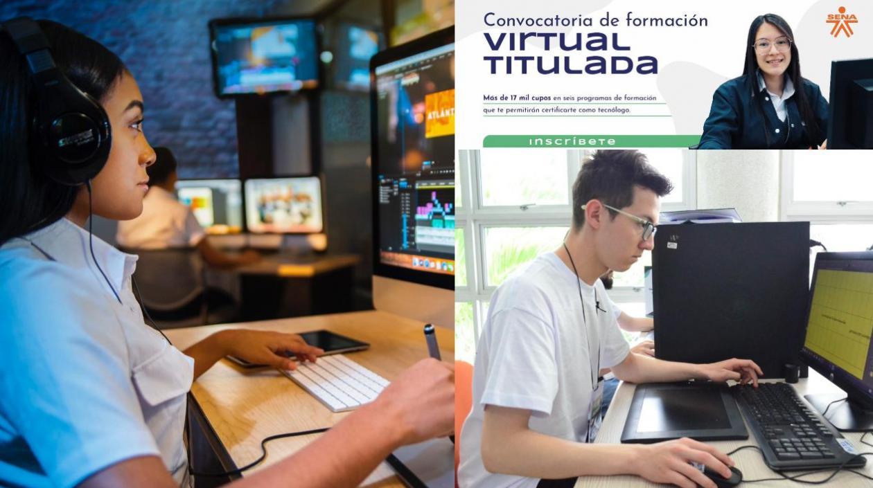 La oferta virtual en el Sena incluye seis programas tecnólogos.