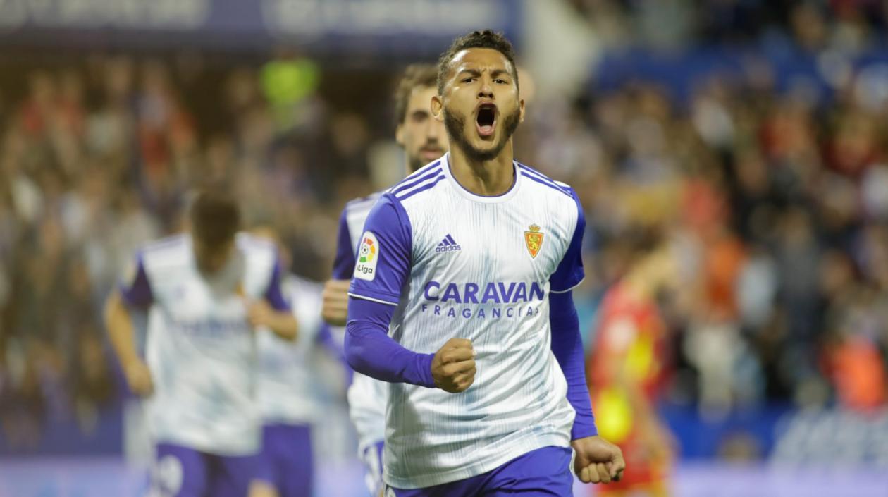 Luis Suárez, delantero colombiano. 