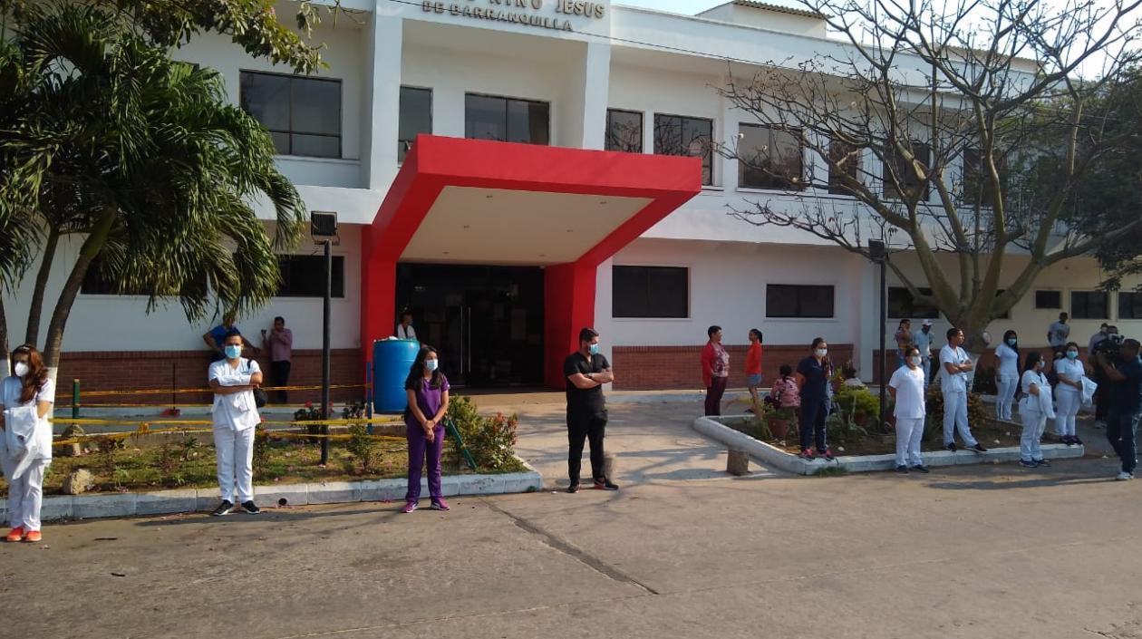 Imagen del plantón.