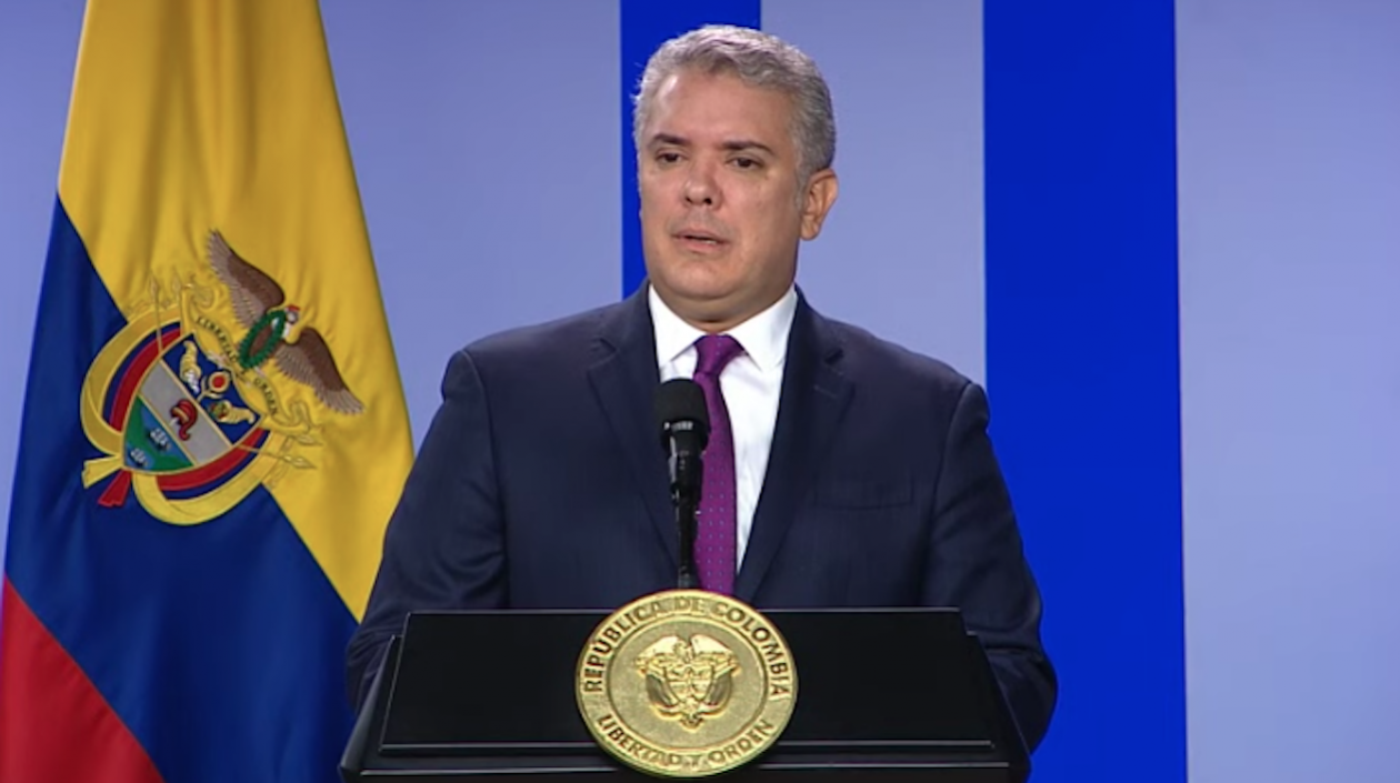 Iván Duque, presidente de Colombia.