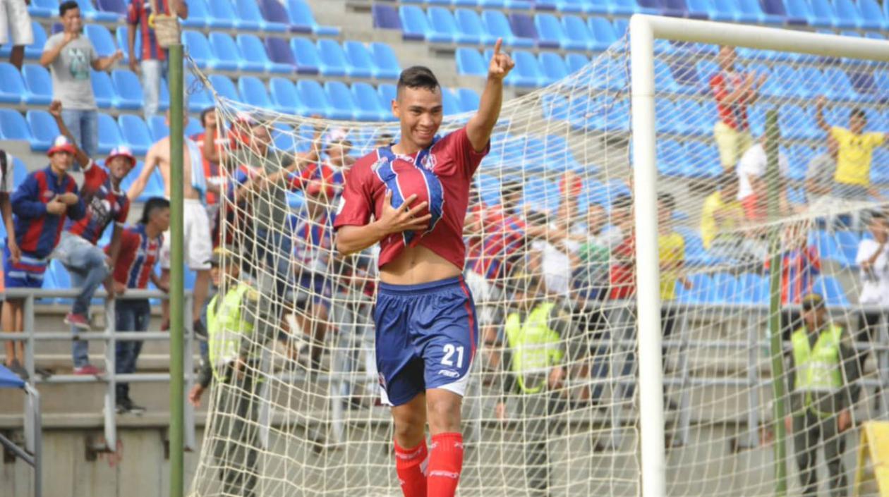 Ricardo Márquez, delantero del Unión Magdalena. 