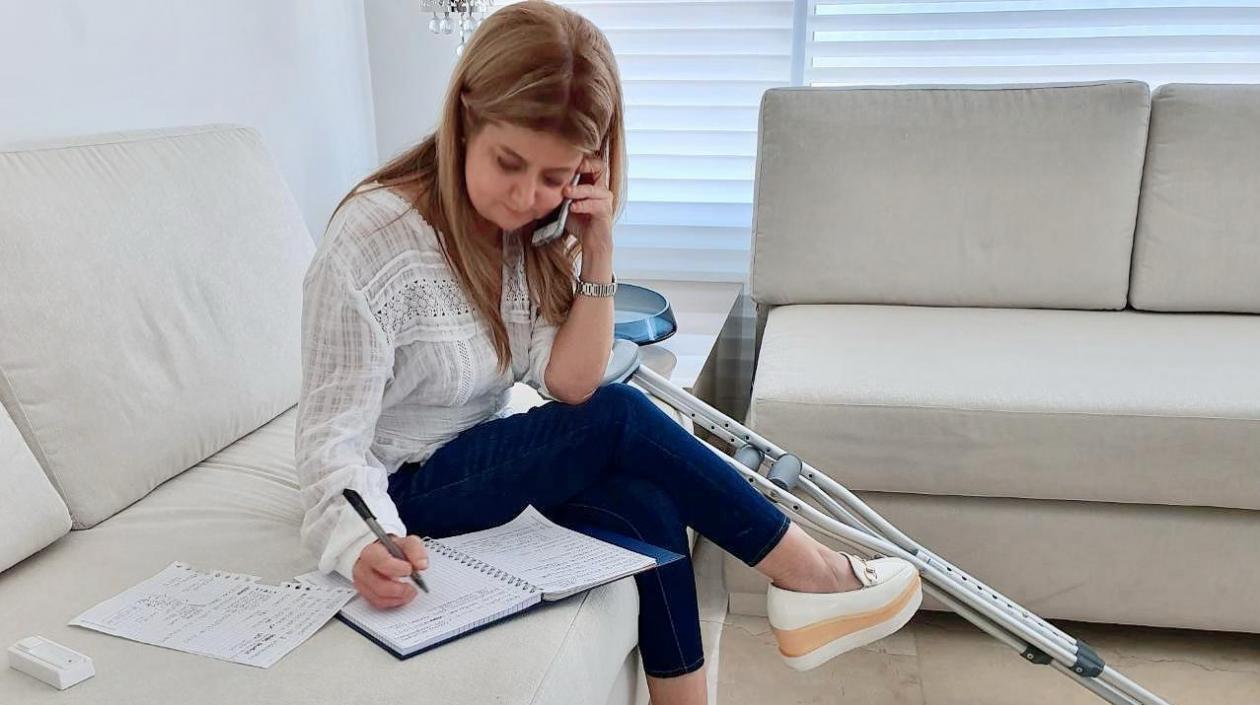 La Gobernadora del Atlántico, Elsa Noguera.