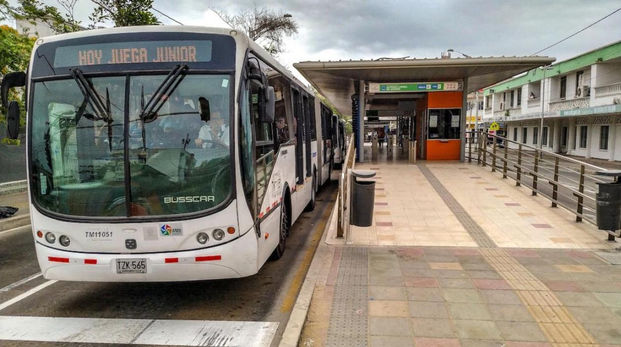Estación Alfredo Correa de Transmetro.