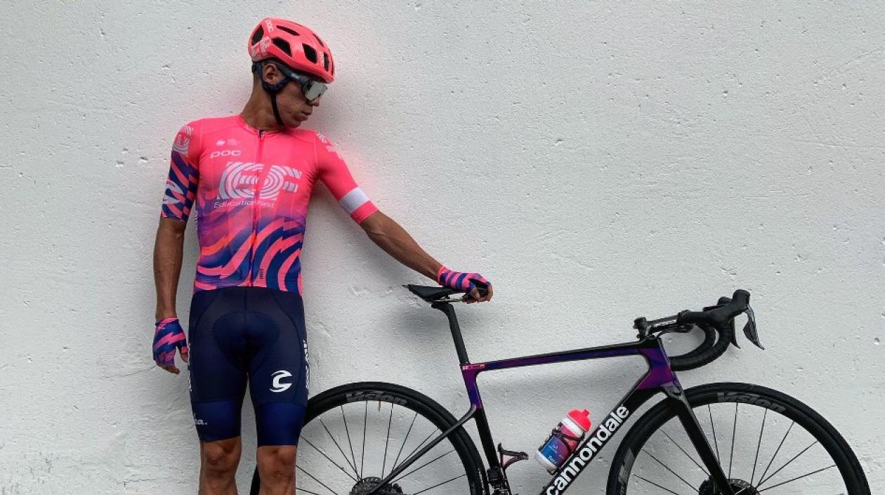 Rigoberto Urán, ciclista colombiano. 