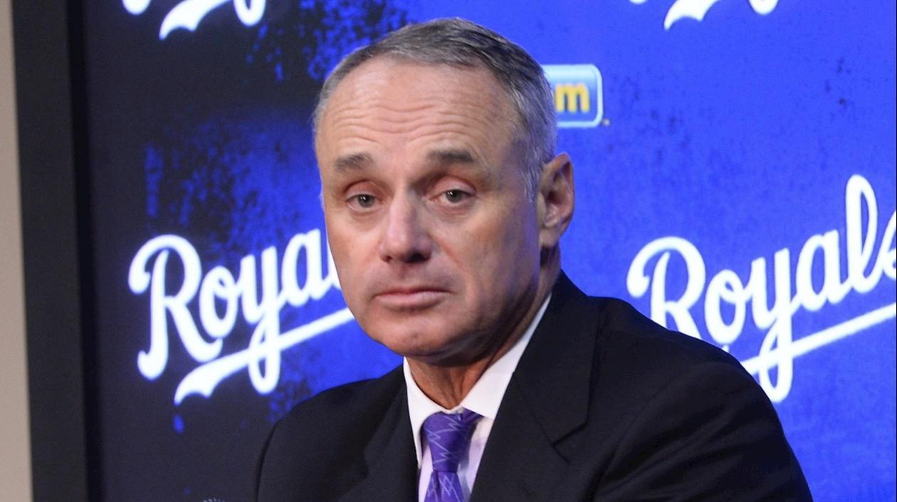 Rob Manfred, comisionado de las Grandes Ligas. 