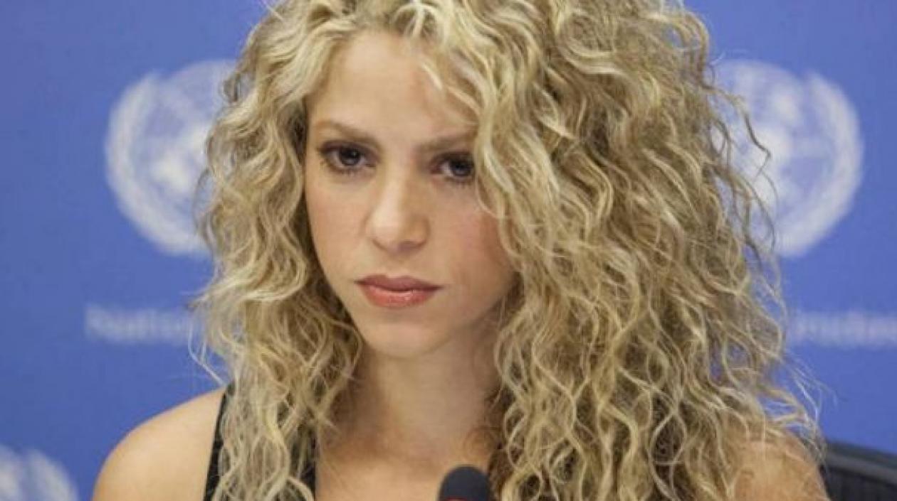 La cantante barranquillera Shakira.