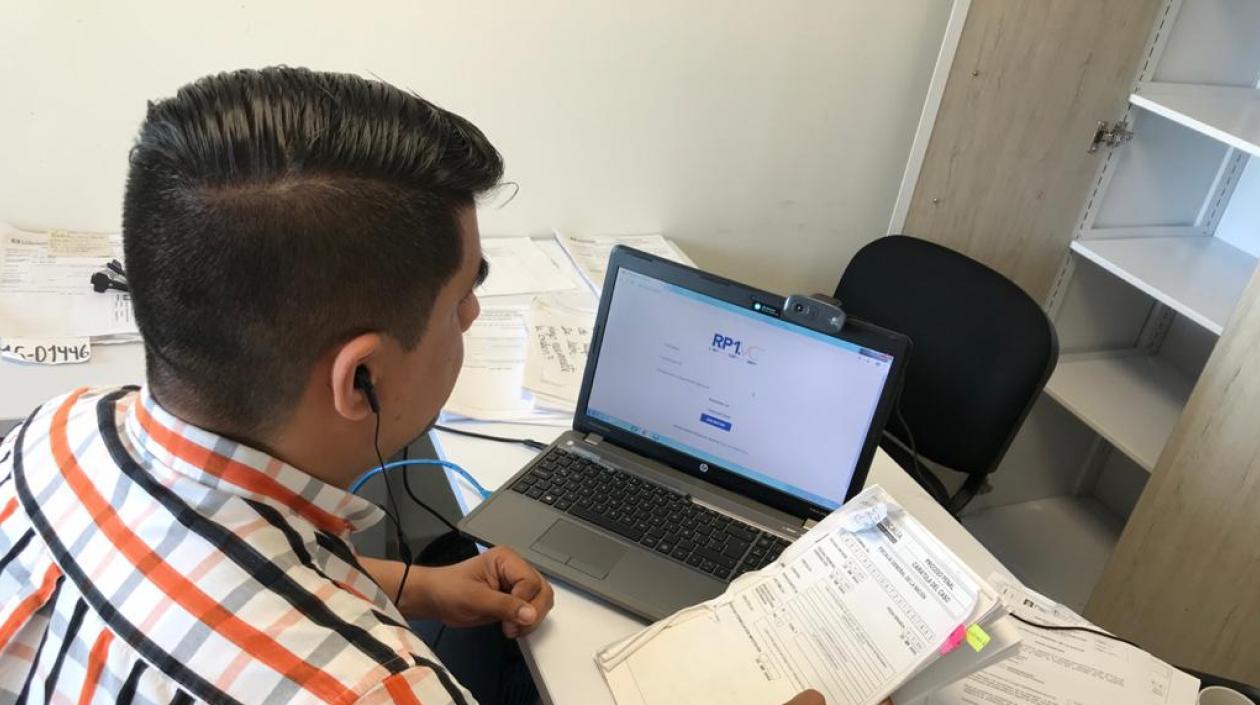 Audiencia virtual en Barranquilla, en prevención del coronavirus.