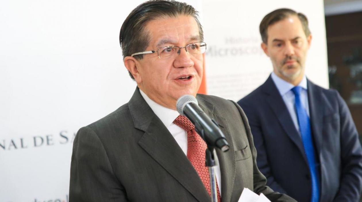 Fernando Ruiz, ministro de Salud.