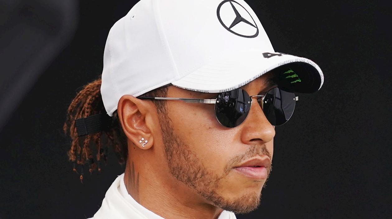 Piloto británico Lewis Hamilton.