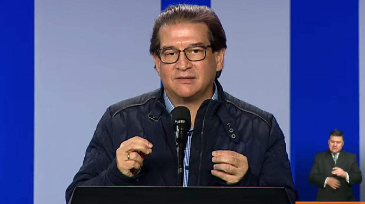 Rodolfo Zea, ministro de Agricultura.