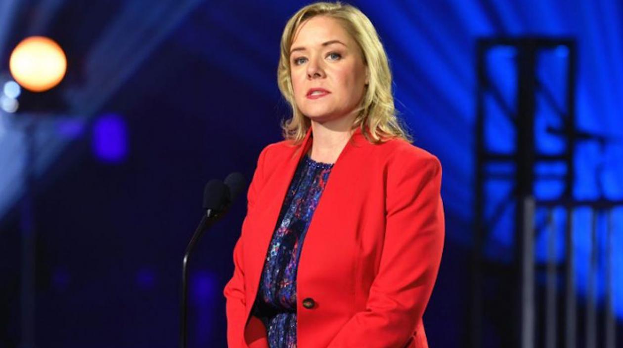 Sarah Hirshland, directora del Comité Olímpico y Paralímpico de Estados Unidos