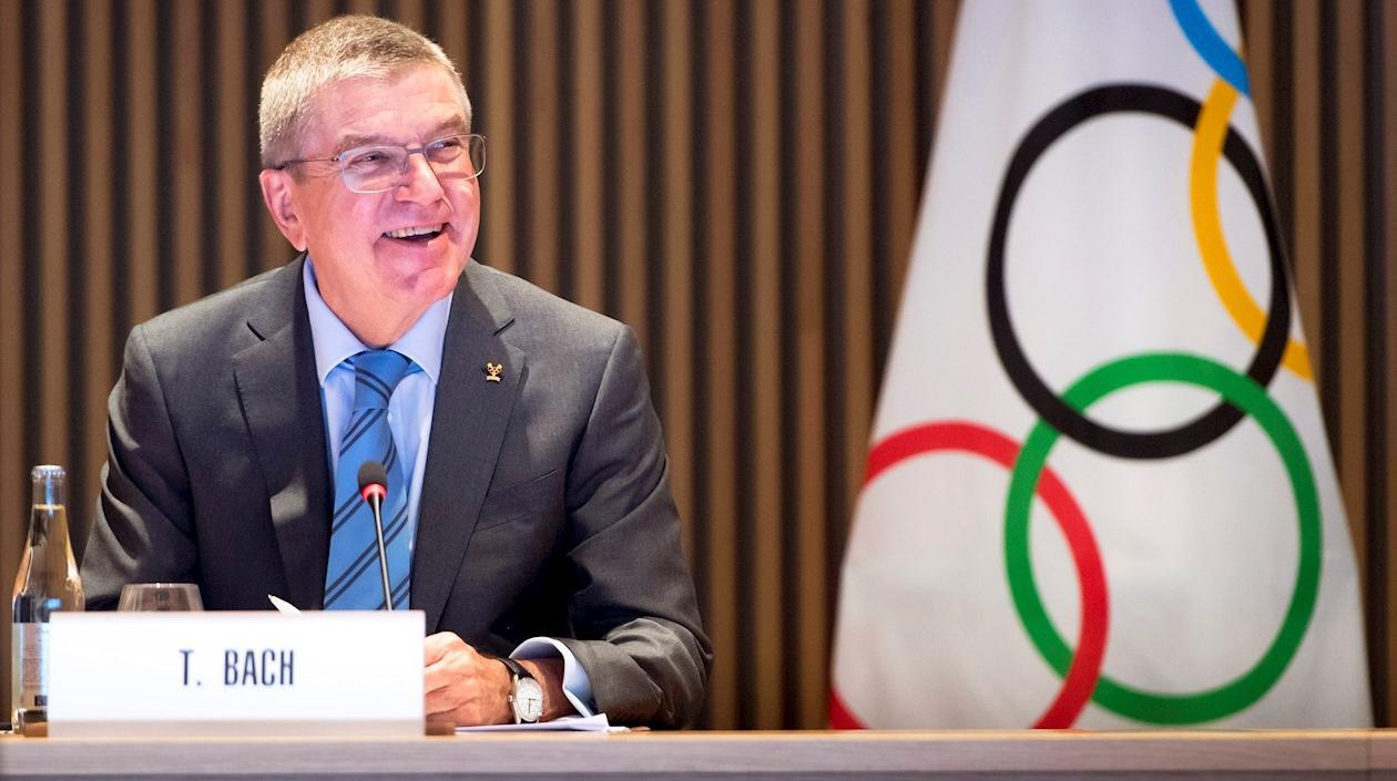 El presidente del COI, el alemán Thomas Bach.