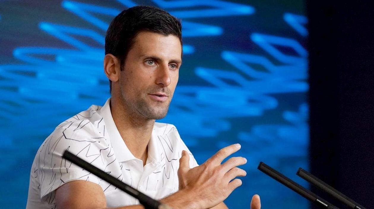 El serbio Novak Djokovic.