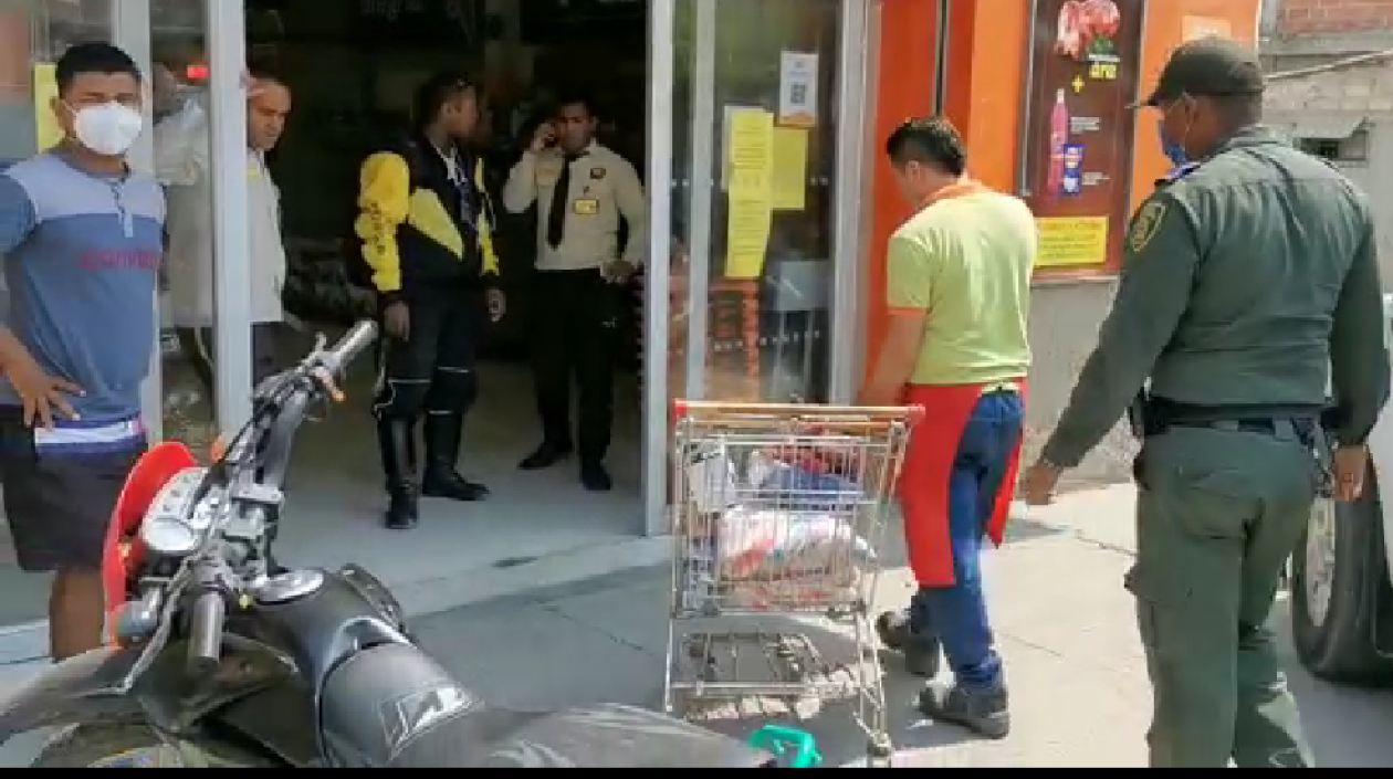 Recuperación de mercancia en Cartagena.