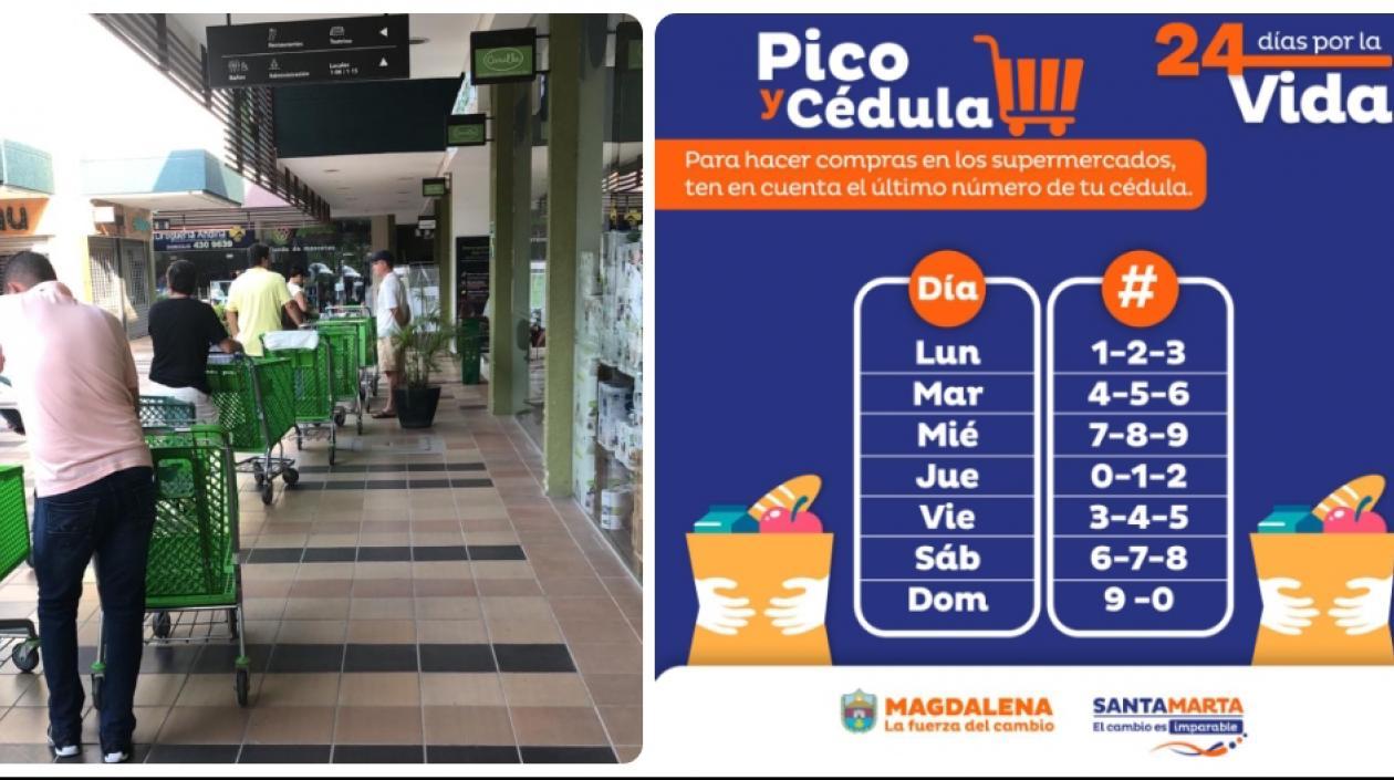 Aplicación del pico y placa en el Magdalena.