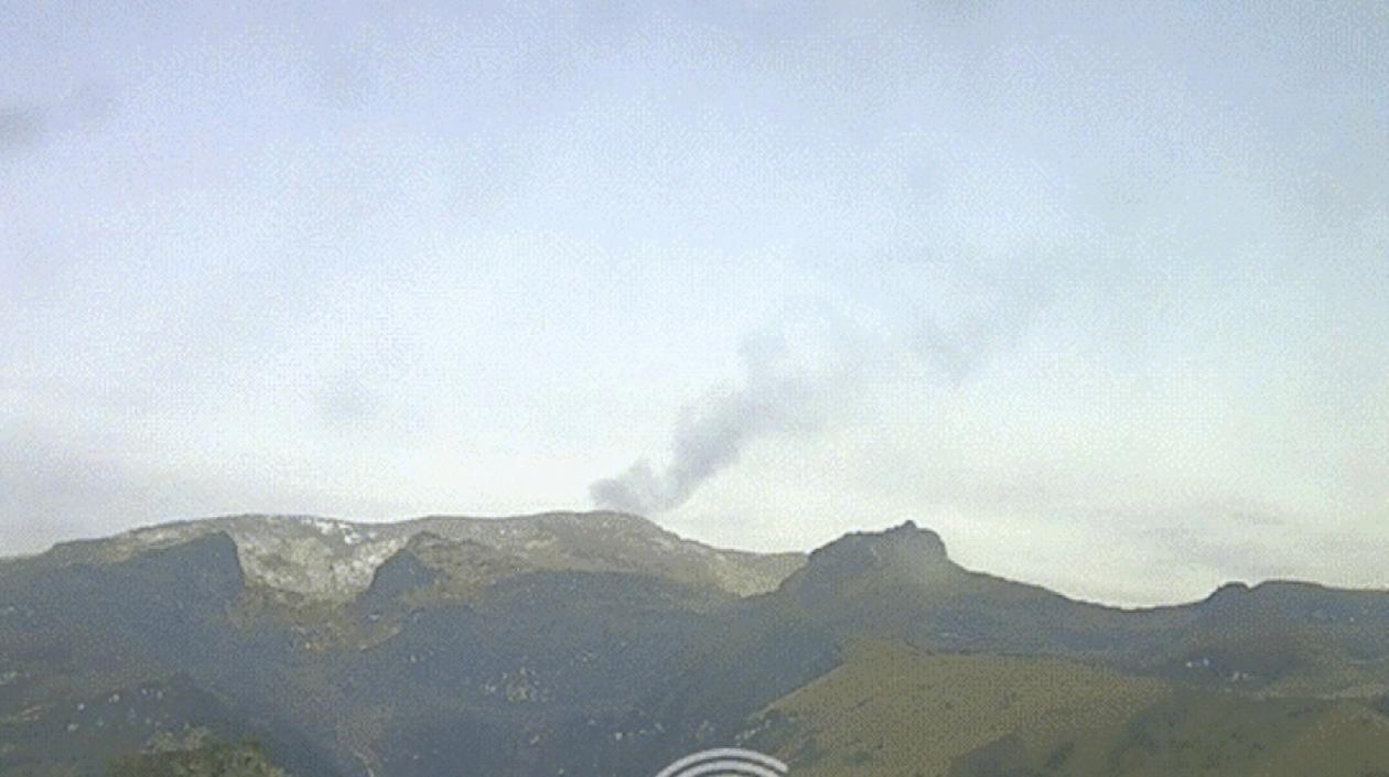 Volcán Nevado del Ruiz.