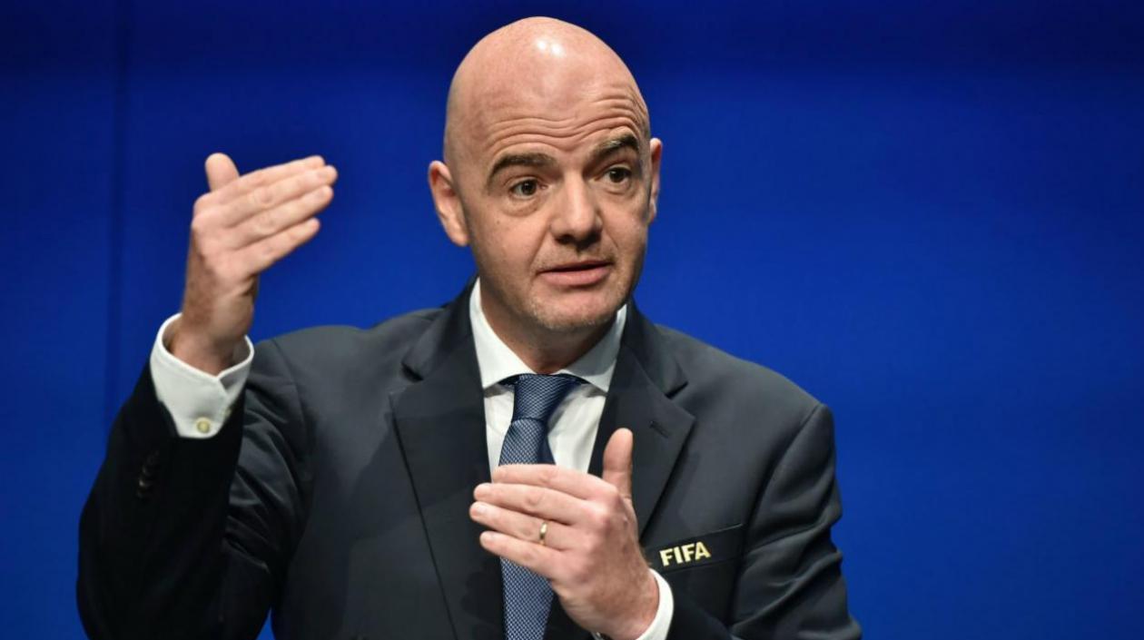 El suizo Gianni Infantino, presidente de la FIFA.
