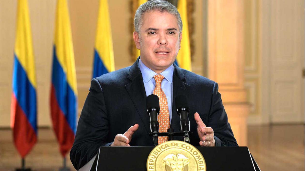 Iván Duque, Presidente de la República.