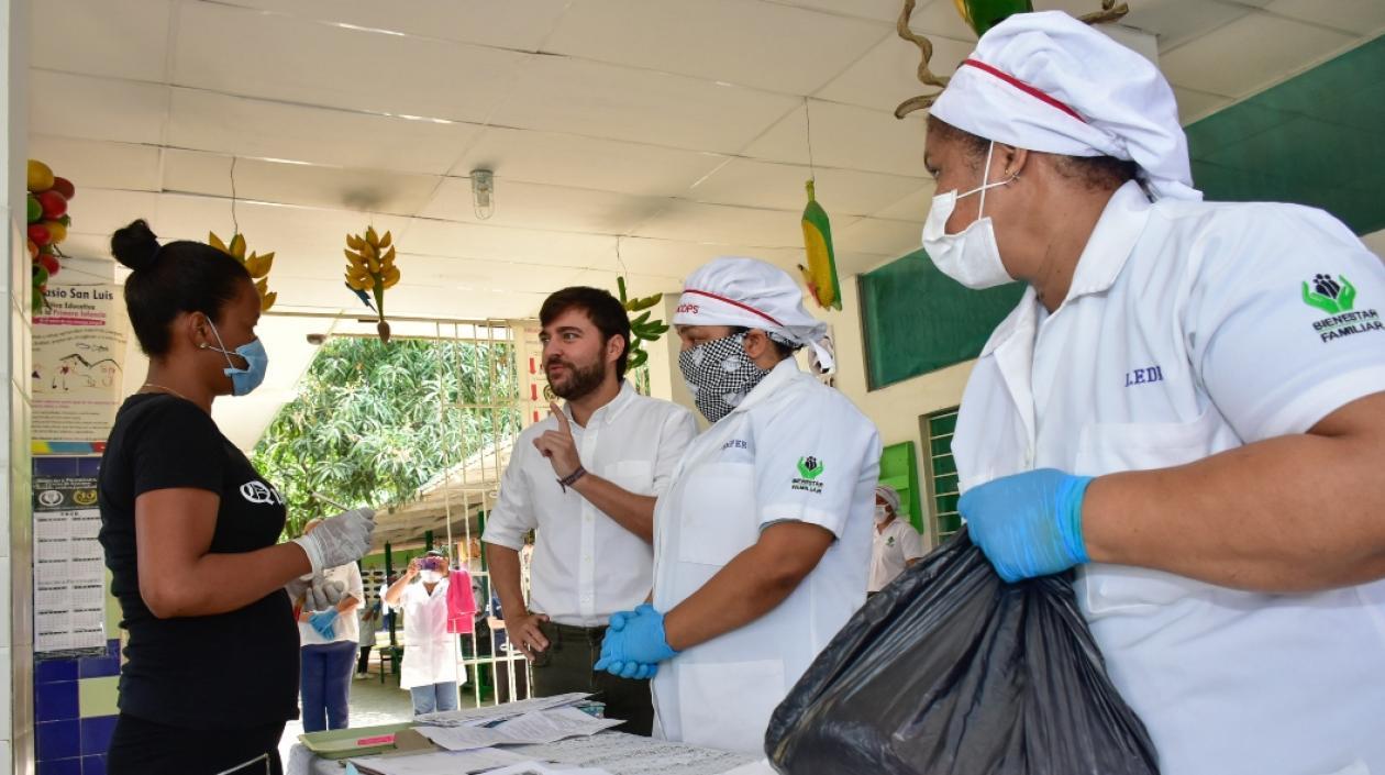 El Alcalde de Barranquilla, Jaime Pumarejo.