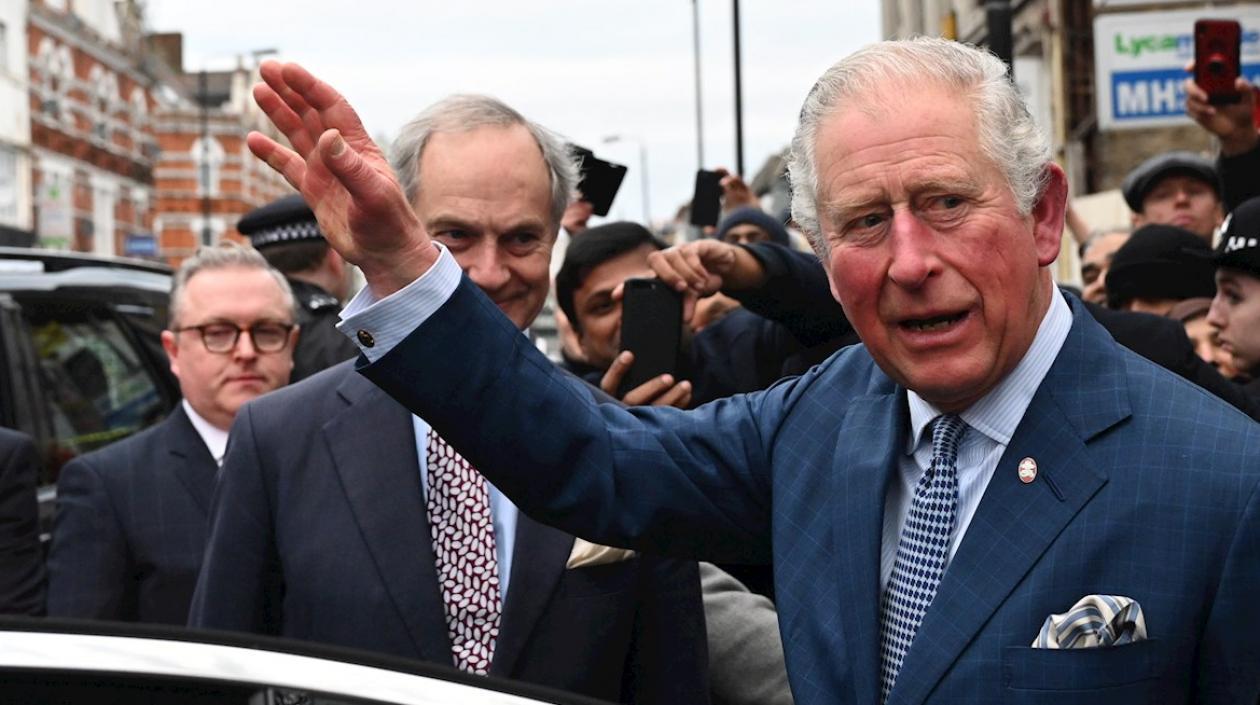 El príncipe Carlos, heredero de la corona británica.