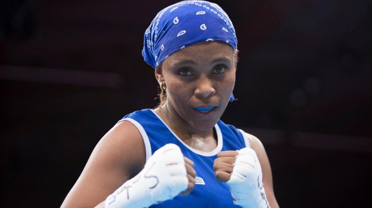 Íngrit Valencia, boxeadora colombiana.