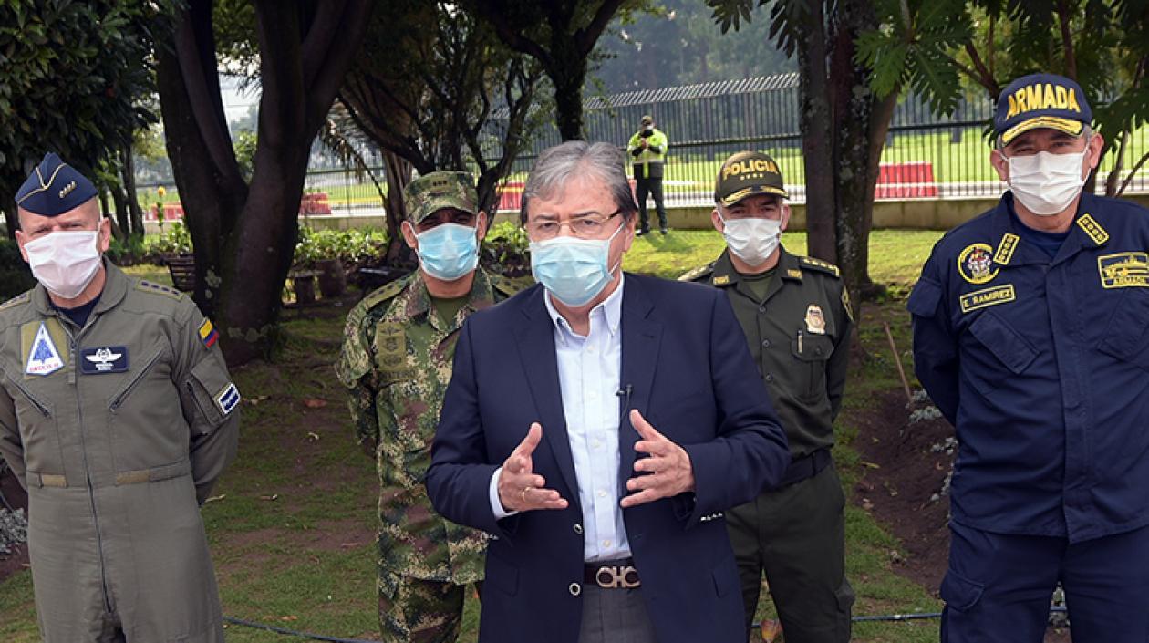 Carlos Holmes Trujillo, ministro de Defensa.