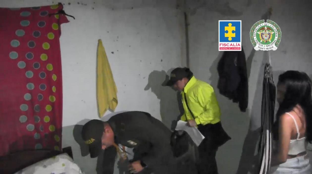 Momento del operativo.