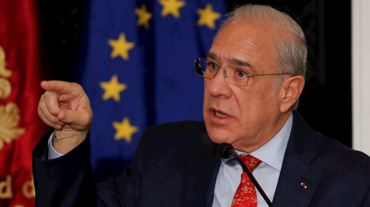 El secretario general de la OCDE, Ángel Gurría.
