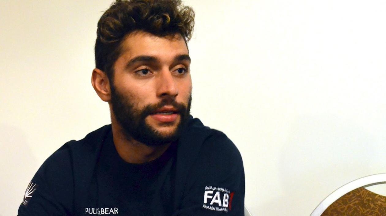 El ciclista colombiano Fernando Gaviria.