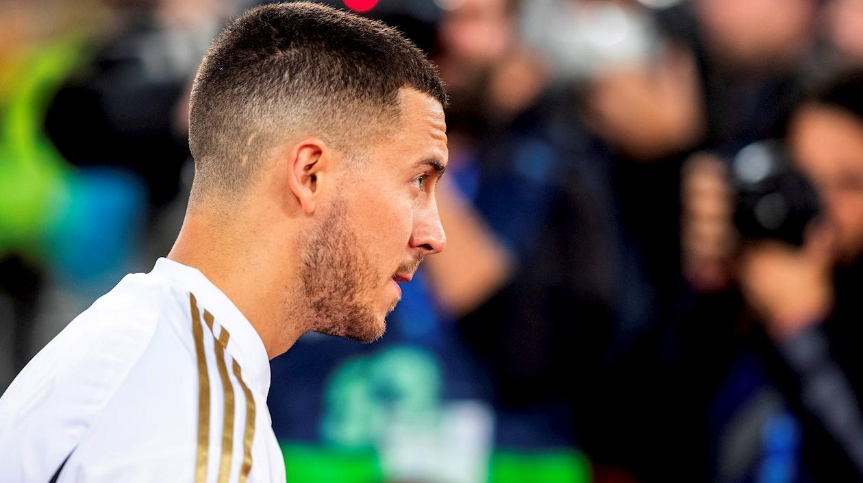 El delantero del Real Madrid, Eden Hazard.