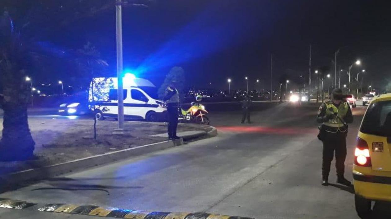 Controles de la Policía.