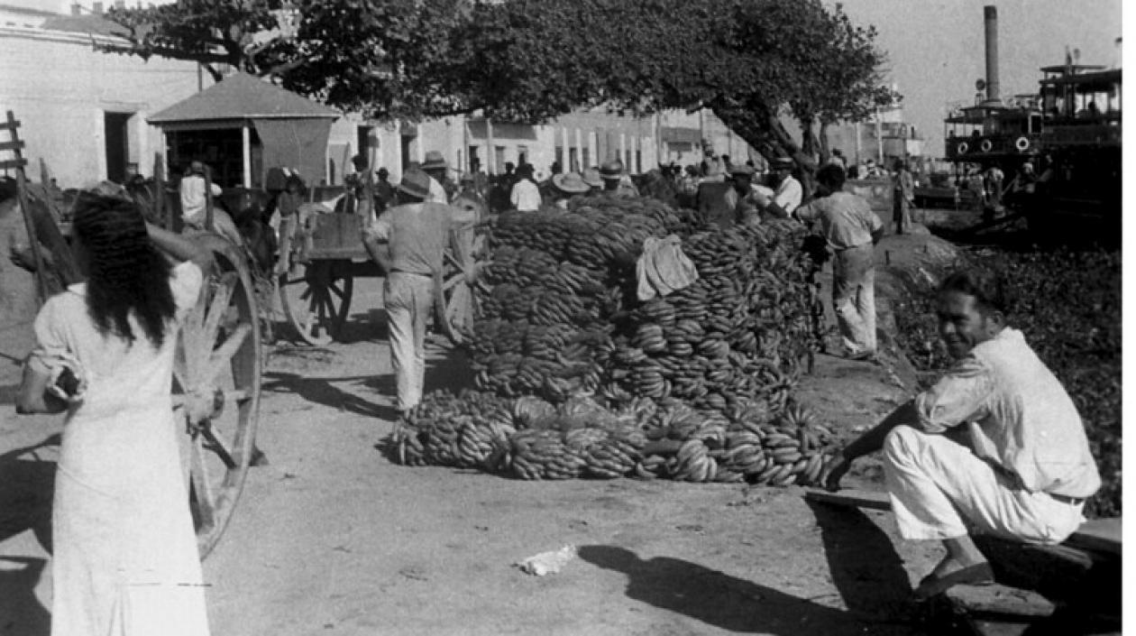 Foto de Martin Horst- Fundación Mira al Centro de cómo era Barranquilla en 1937. 