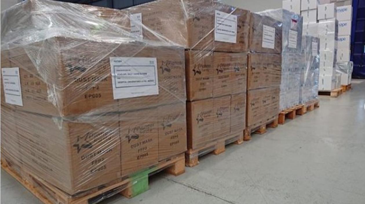 Las herramientas médicas donadas