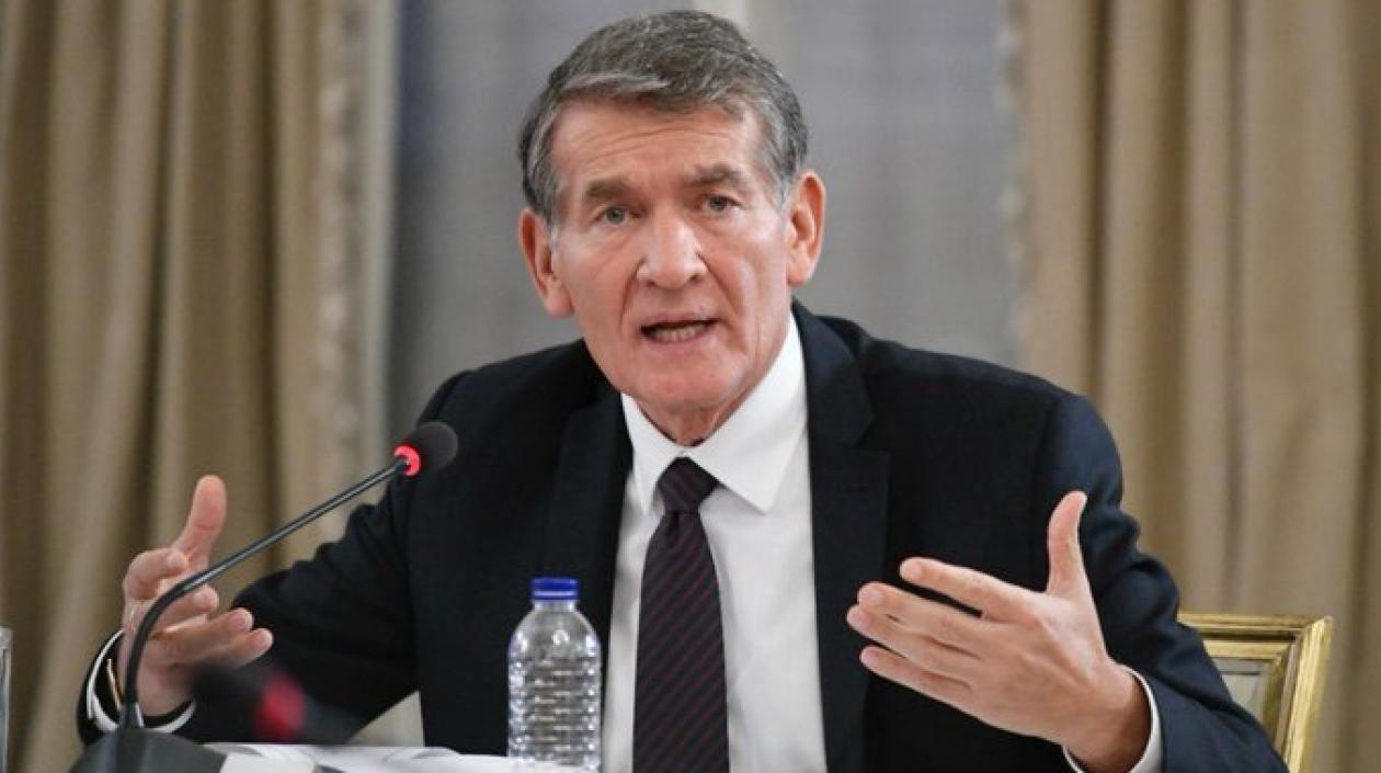 El Ministro de Trabajo, Ángel Custodio Cabrera.