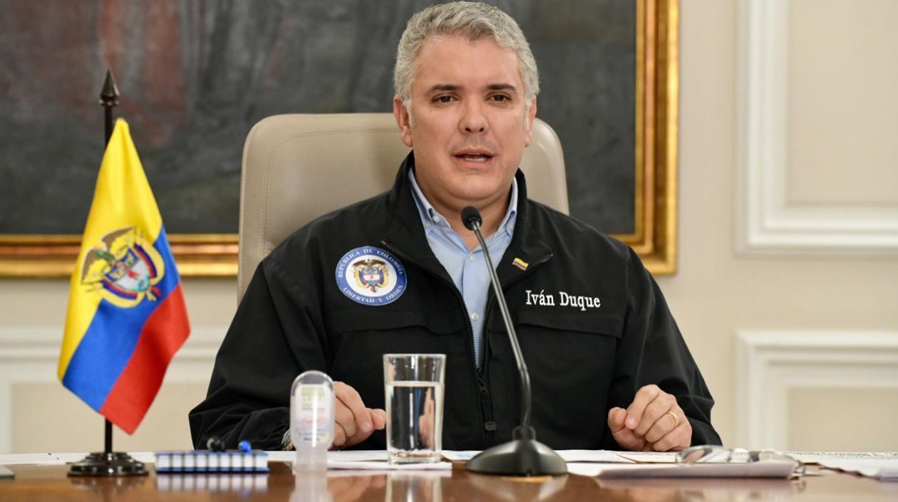 El Presidente de la República, Iván Duque.