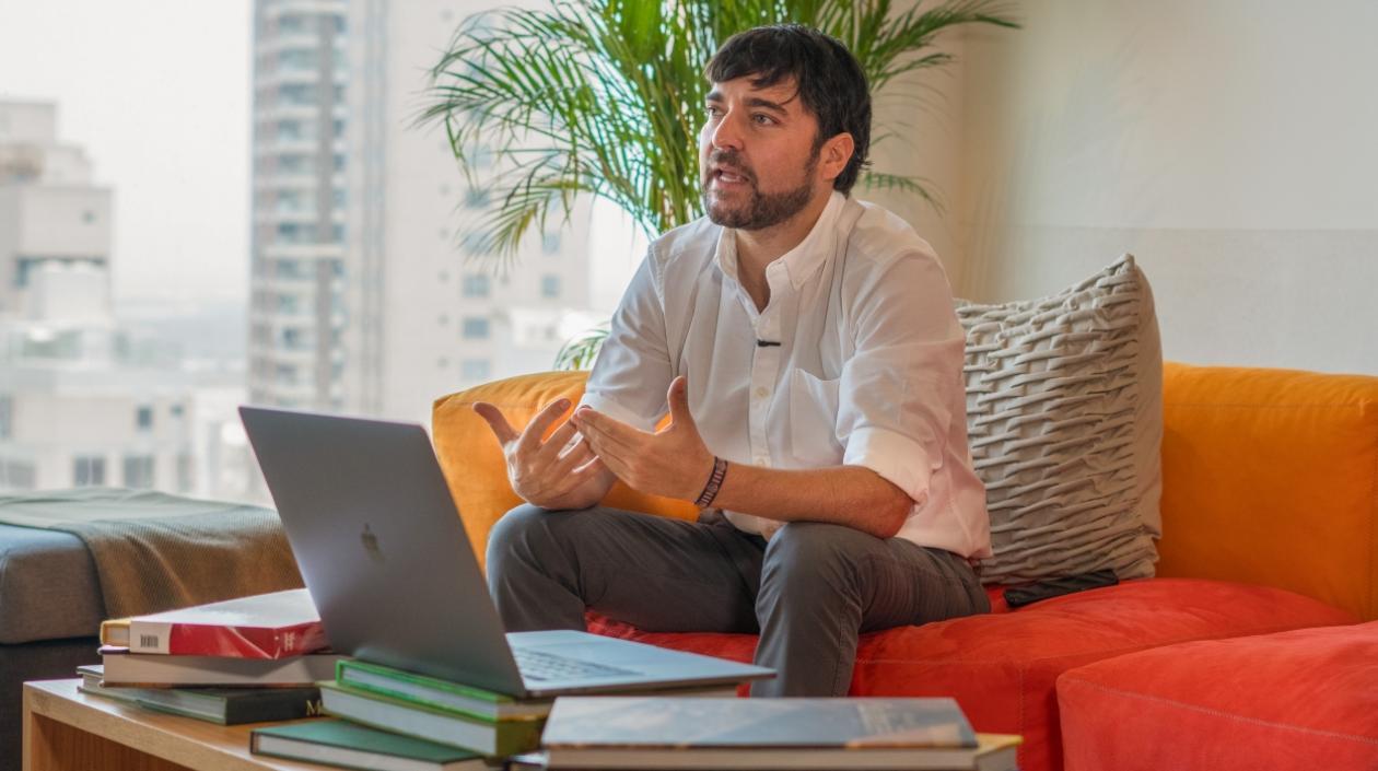 El Alcalde de Barranquilla, Jaime Pumarejo.