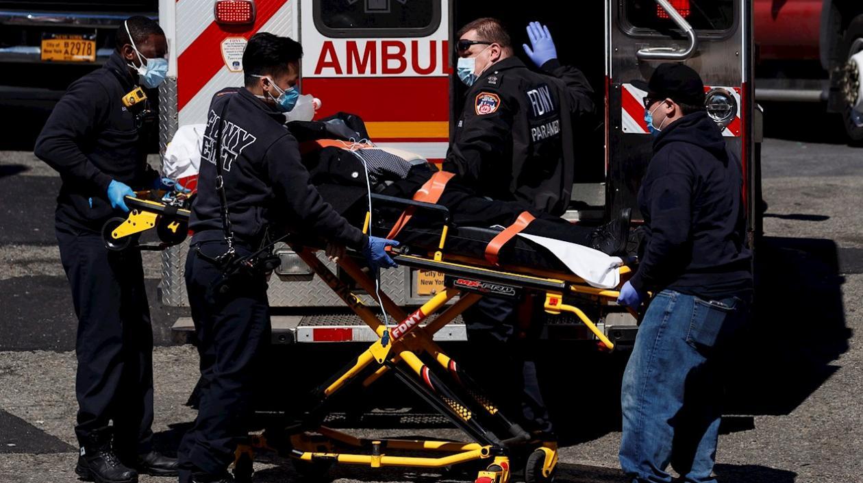 Imagen de la atención en Nueva York.
