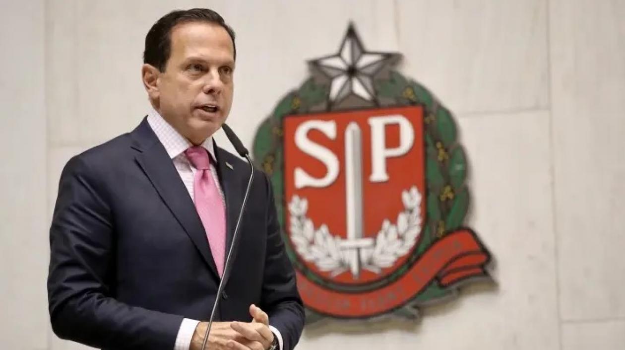 Joao Doria, gobernador de Sao Pablo.