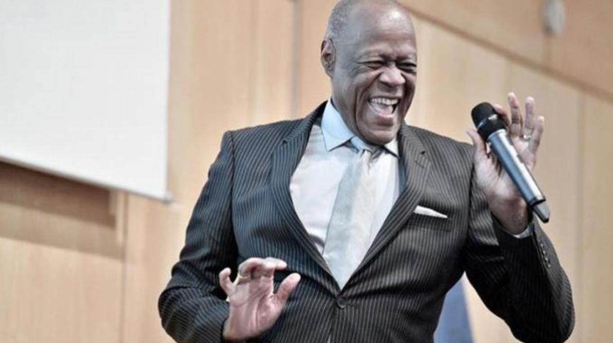 El merenguero Johnny Ventura.