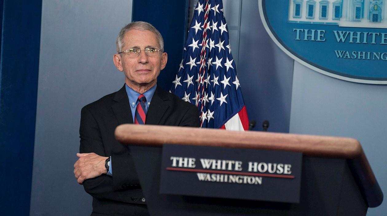 Anthony Fauci, epidemiólogo del Gobierno de Estados Unidos.