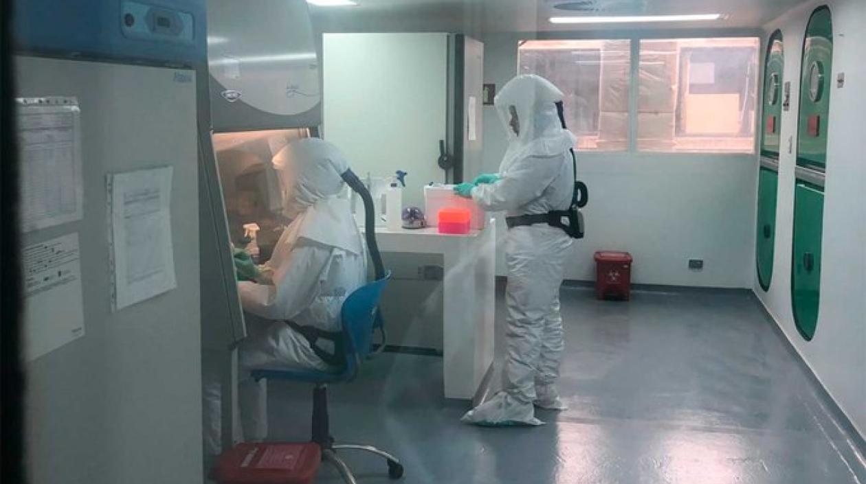 Laboratorio del INS.