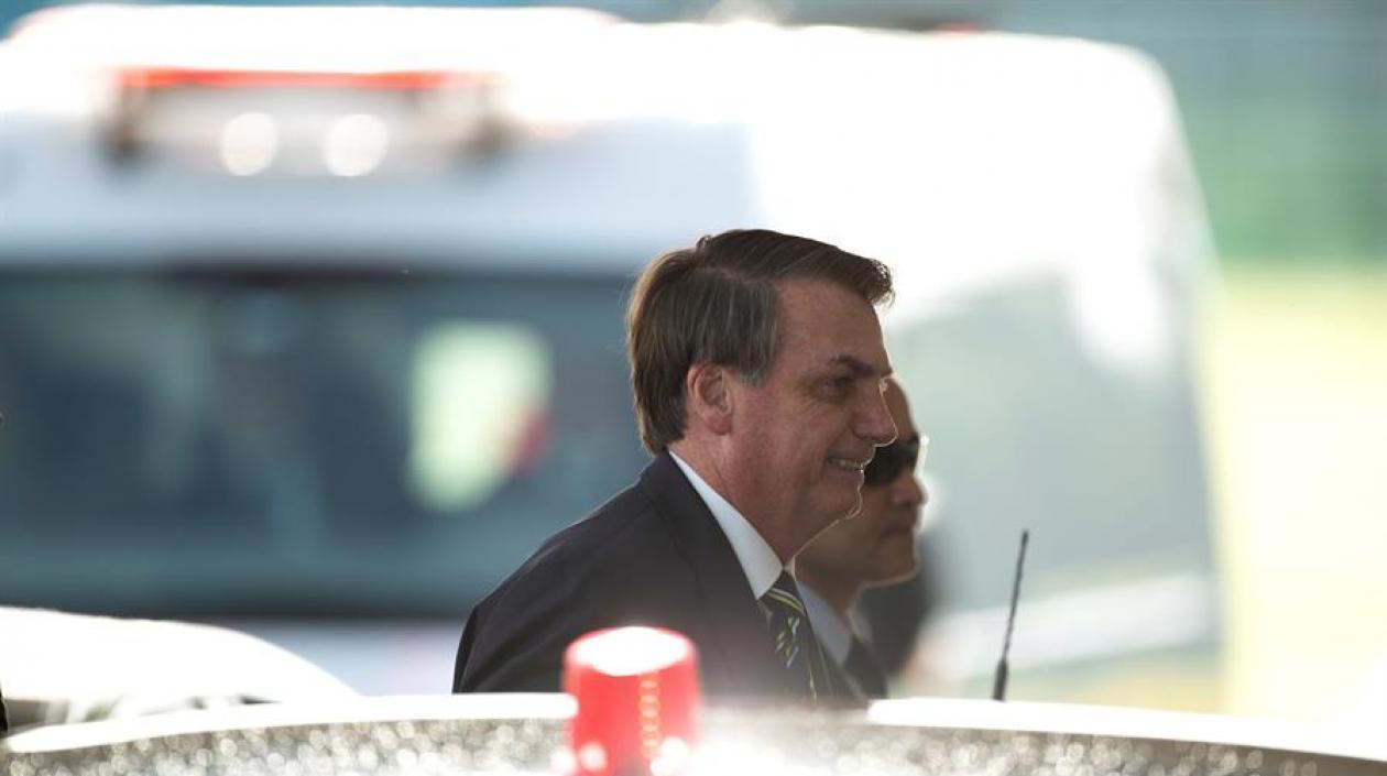 Jair Bolsanoro, presidente de Brasil.